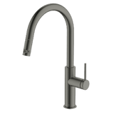 Abey Gareth Ashton Poco Pull Out Kitchen Mixer - Gun Metal